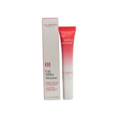 Clarins Lip Milky Mousse Lip Cream 10ml - 01 Milky Strawberry