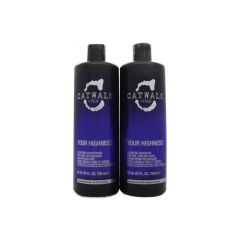 Tigi Catwalk Your Highness Duo Pack 750ml Shampoo + 750ml Conditioner