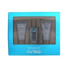 Davidoff Cool Water Gift Set 40ml Edt plus 50ml Shower Gel and 50ml Aftershave Balm.