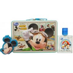 Disney Disney Mickey Mouse Gift Set 50ml Edt Spray + Luggage Tag + Travel Case
