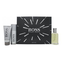 Hugo Boss Boss Bottled Gift Set 100ml Edt + 100ml Shower Gel + 150ml Deodorant Spray