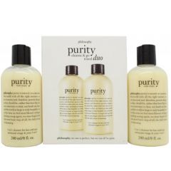 Philosophy Purity Made Simple 3-in-1 Cleanser For Face And Eyes Duo 2 X 240ml
