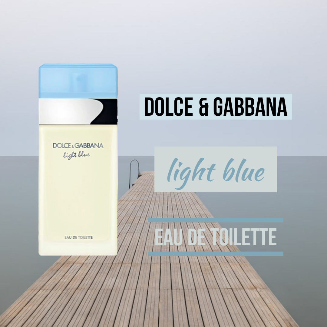1 Fragrance in a strong bottle is D&G Light Blue [Fragrance for women]